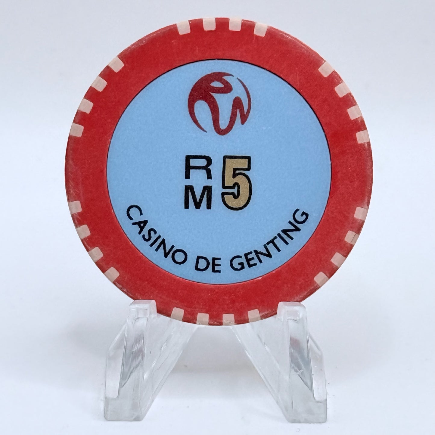 Resorts World Genting Genting Highlands Malaysia RM5 Casino Chip