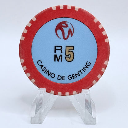 Resorts World Genting Genting Highlands Malaysia RM5 Casino Chip