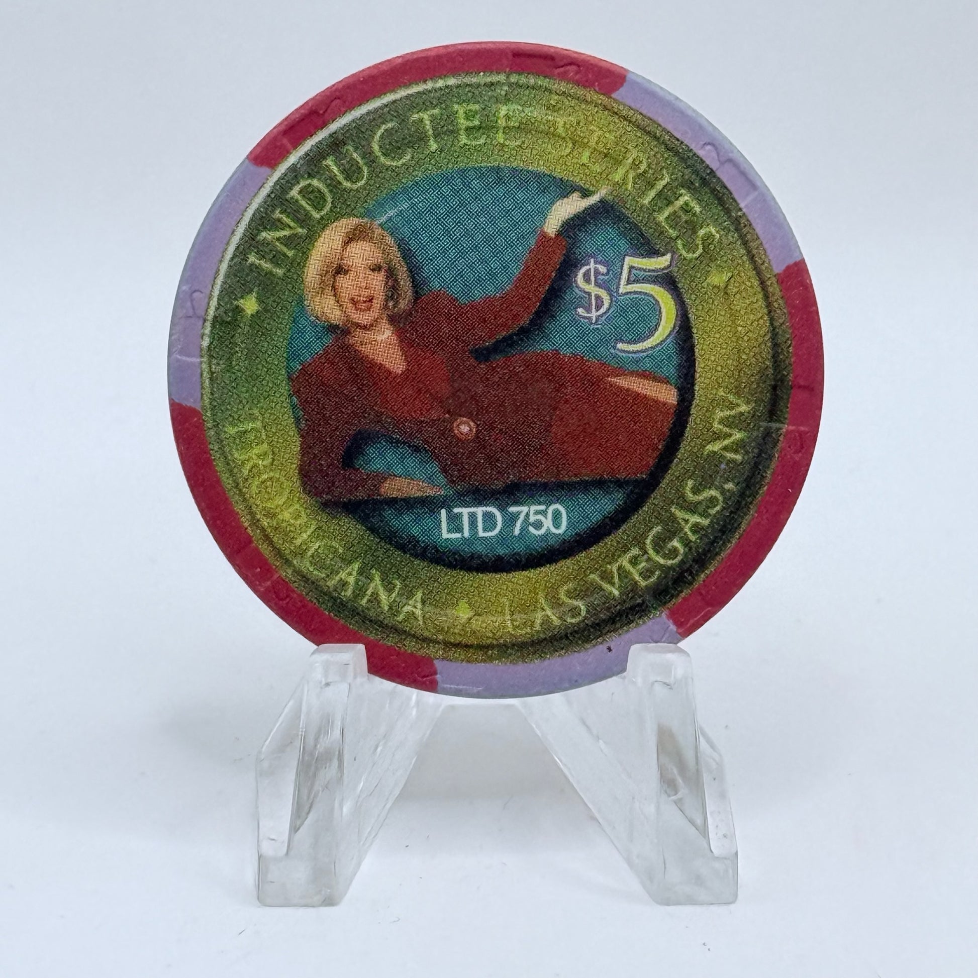 Tropicana Las Vegas Nevada 2000 'Frank Marino' Series 19 LE $5 Casino Chip V5844
