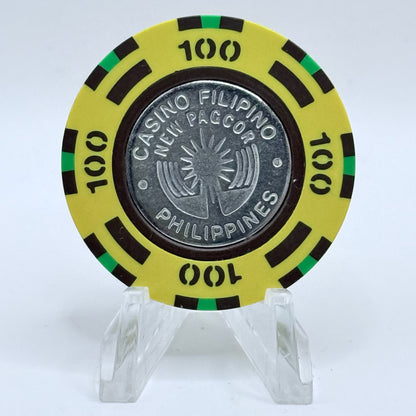 PAGCOR (Casino Filipino) Manila Philippines $100 Casino Chip