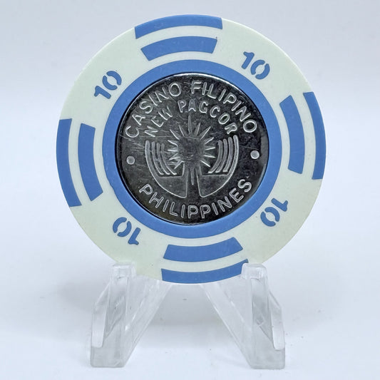 PAGCOR (Casino Filipino) Manila Philippines $10 Casino Chip