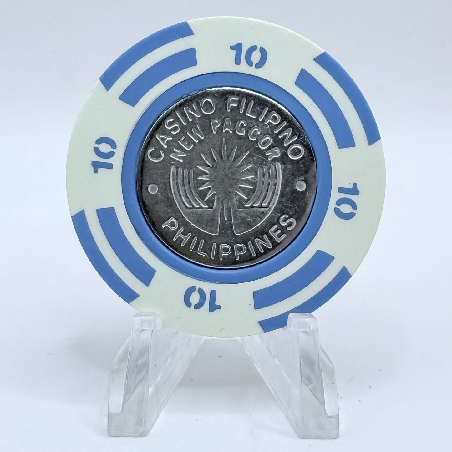 PAGCOR (Casino Filipino) Manila Philippines $10 Casino Chip