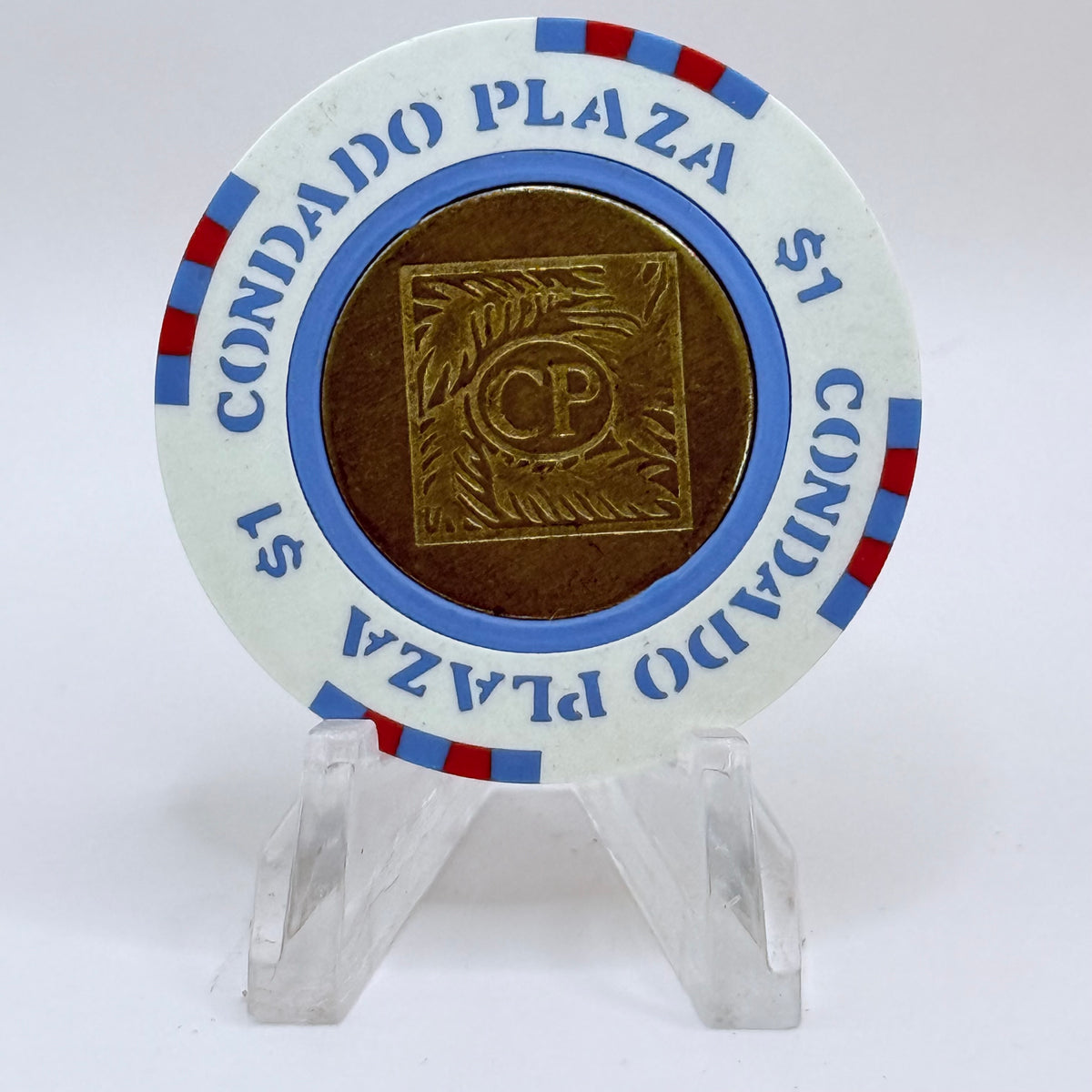 Condado Plaza San Juan Puerto Rico Series 1 $1 Casino Chip