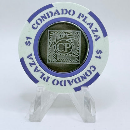 Condado Plaza San Juan Puerto Rico Series 1 $1 Casino Chip
