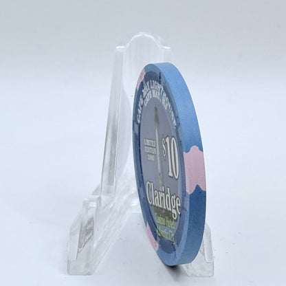 Claridge Atlantic City New Jersey 2000 'Cape May Lighthouse' LE $10 Casino Chip