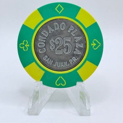 Condado Plaza San Juan Puerto Rico Series 1 $25 Casino Chip