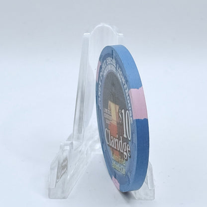 Claridge Atlantic City New Jersey 2000 'Sandy Point Shoal Lighthouse' LE $10 Casino Chip