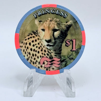 Diamond Princess Princess Cruises Wet Chips 2004 $1 Casino Chip