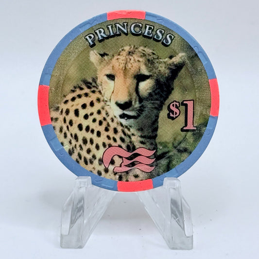 Diamond Princess Princess Cruises Wet Chips 2004 $1 Casino Chip