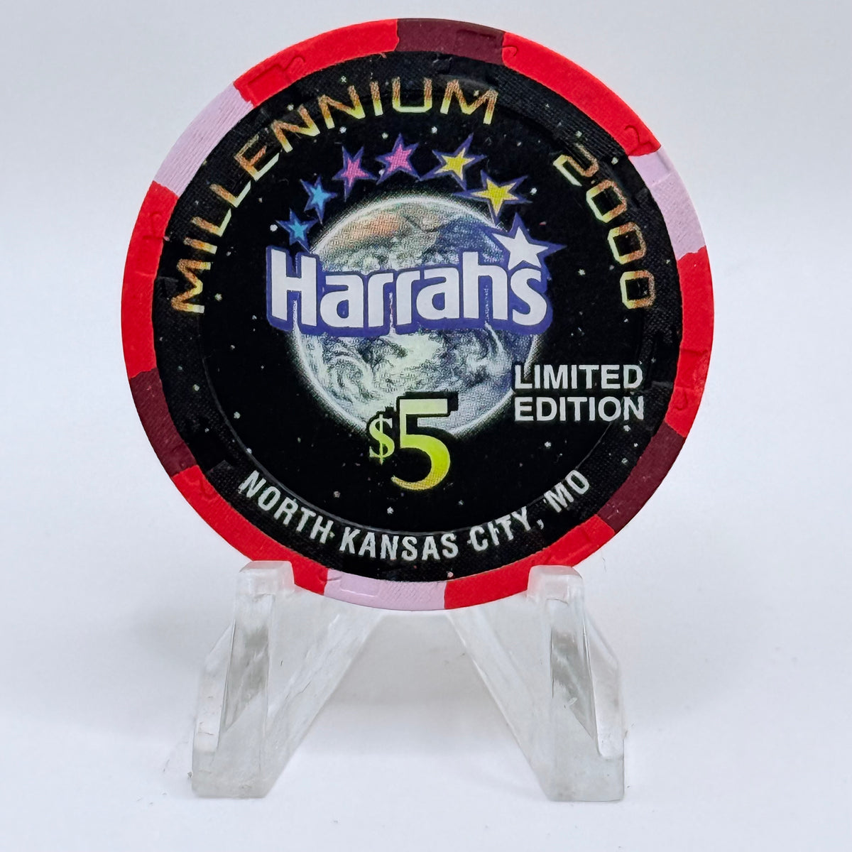 Harrah's 'Carol Channing' LE $5 Casino Chip