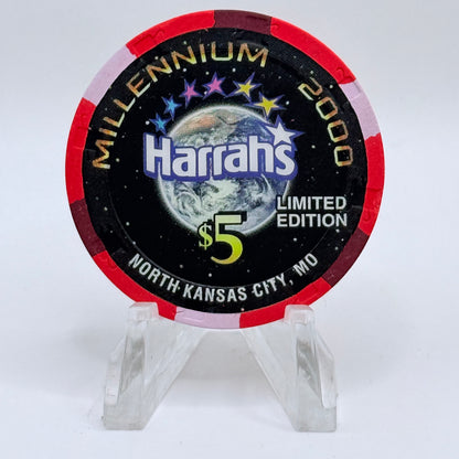 Harrah's 'Carol Channing' LE $5 Casino Chip