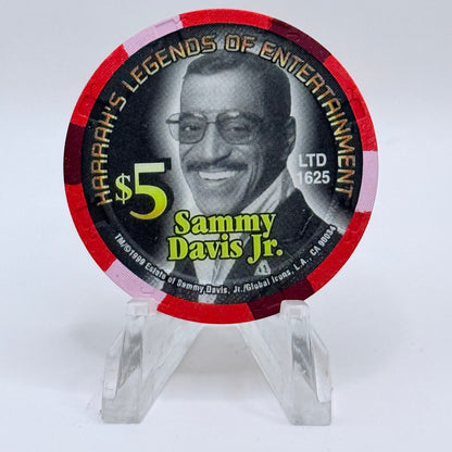 Harrah's 'Sammy Davis, Jr.' LE $5 Casino Chip