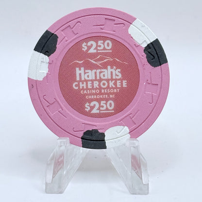 Harrah's Cherokee North Carolina 2012 Series 1 $2.50 Casino Chip