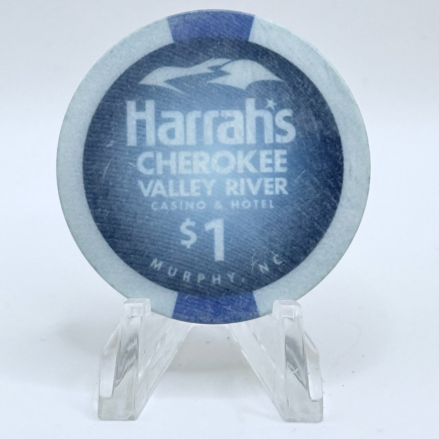 Harrah's Cherokee Valley River Murphy North Carolina 2015 $1 Casino Chip