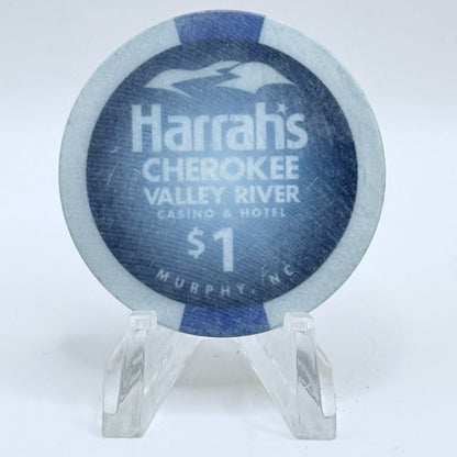 Harrah's Cherokee Valley River Murphy North Carolina 2015 $1 Casino Chip