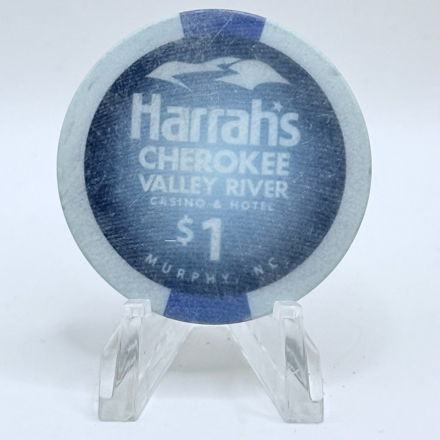 Harrah's Cherokee Valley River Murphy North Carolina 2015 $1 Casino Chip