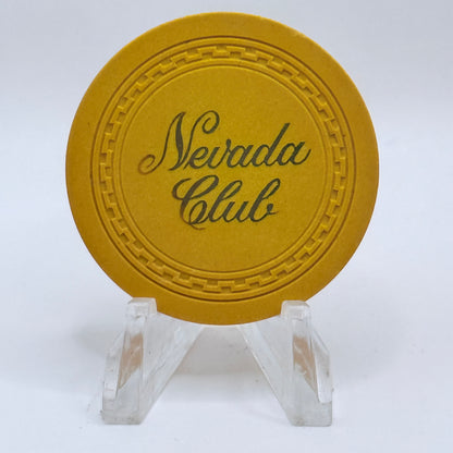Nevada Club Stateline Nevada 1940s Series 1 Roulette Casino Chip N7899