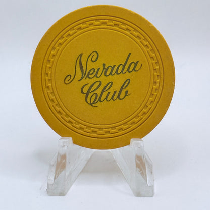 Nevada Club Stateline Nevada 1940s Series 1 Roulette Casino Chip N7899