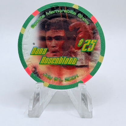 Palace Station Las Vegas Nevada 2001 'Dana Rosenblatt' LE $25 Casino Chip V9357