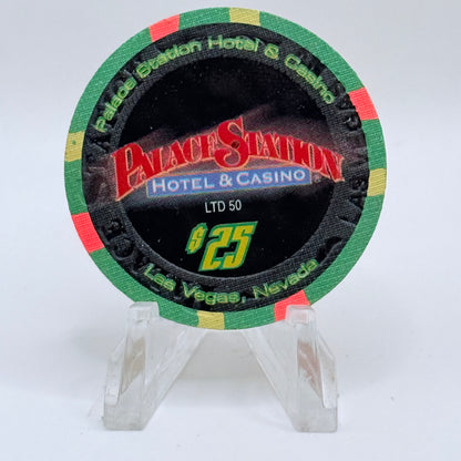 Palace Station Las Vegas Nevada 2001 'Dana Rosenblatt' LE $25 Casino Chip V9357