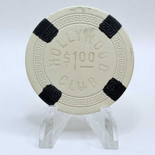 Hollywood Club Toledo Ohio $1 Casino Chip
