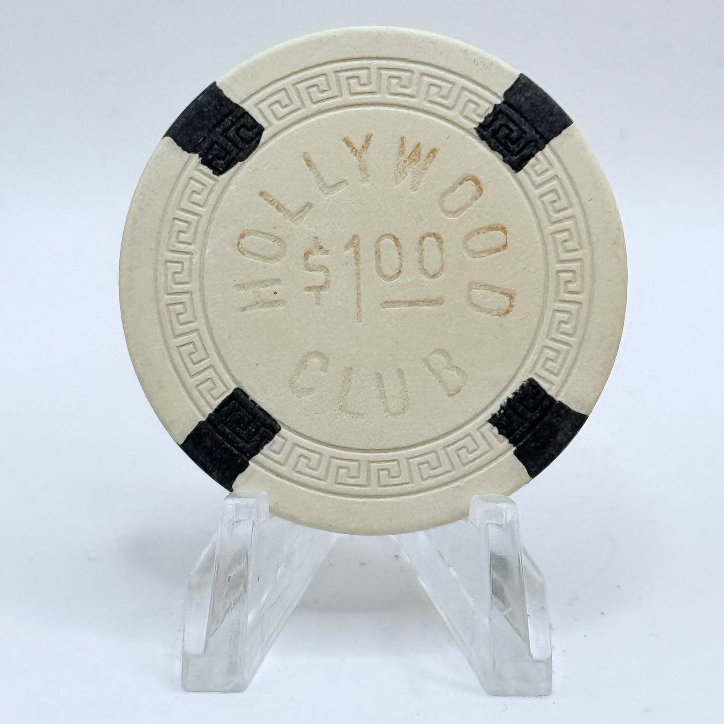 Hollywood Club Toledo Ohio $1 Casino Chip