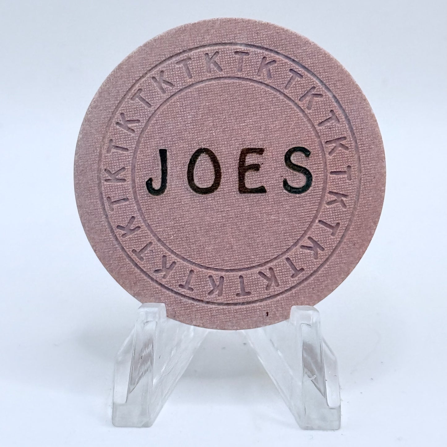 Joe's (Tavern) Hawthorne Nevada 1950s $5 Casino Chip N8651