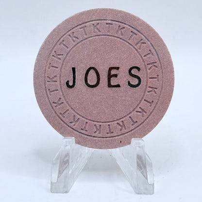 Joe's (Tavern) Hawthorne Nevada 1950s $5 Casino Chip N8651