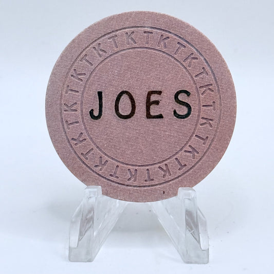 Joe's (Tavern) Hawthorne Nevada 1950s $5 Casino Chip N8651