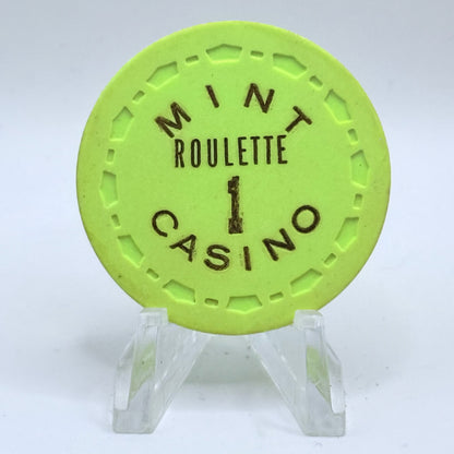 Mint Las Vegas Nevada 1967 Series 201 Roulette Casino Chip N1922