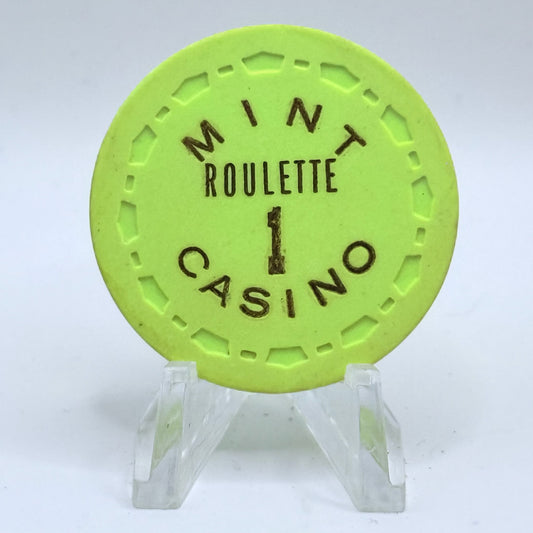 Mint Las Vegas Nevada 1967 Series 201 Roulette Casino Chip N1922