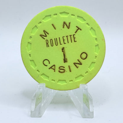 Mint Las Vegas Nevada 1967 Series 201 Roulette Casino Chip N1922