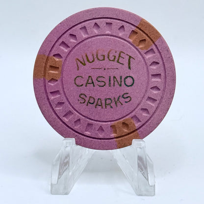Sparks Nugget Sparks Nevada 1955 Series 1 Roulette Casino Chip N0813
