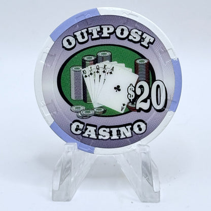 Outpost Casino San Ramon California $20 Casino Chip
