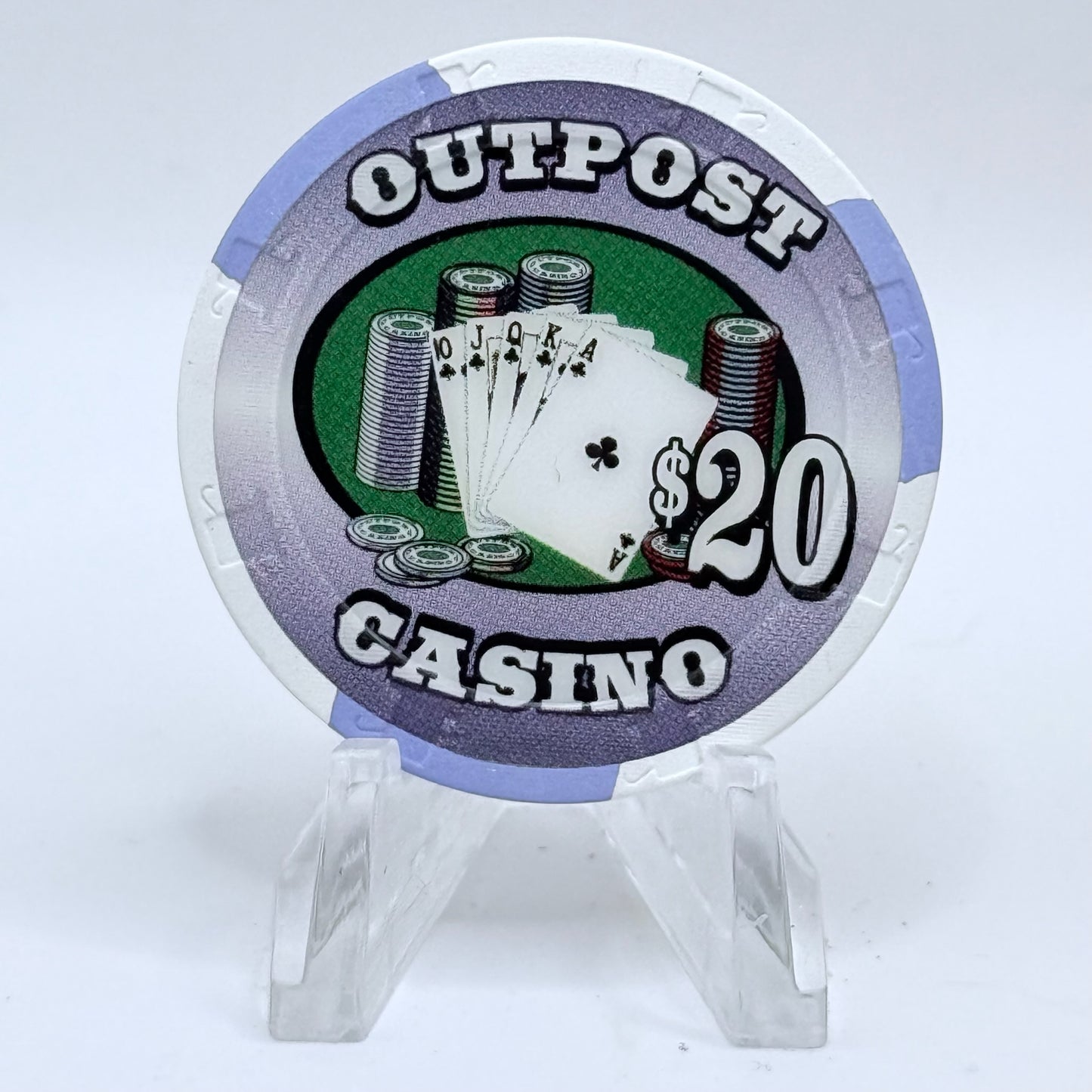 Outpost Casino San Ramon California $20 Casino Chip