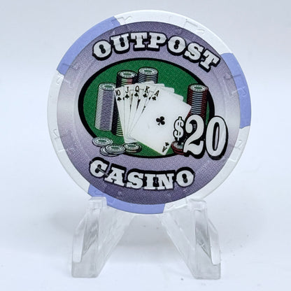 Outpost Casino San Ramon California $20 Casino Chip