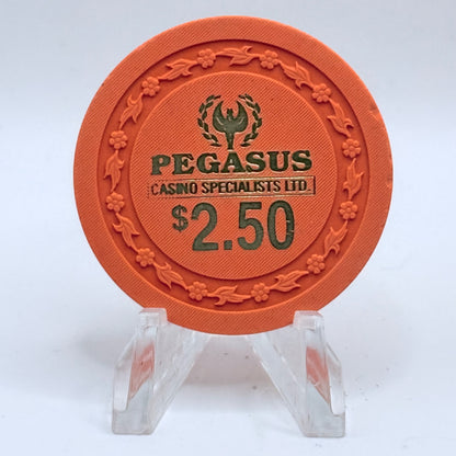 Pegasus Casino Specialists Ltd. Roaming Ontario $2.50 Casino Chip