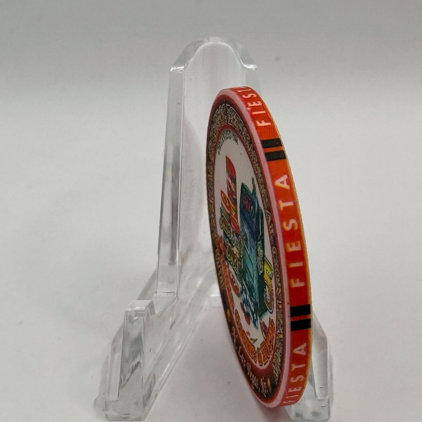 Fiesta Rancho N. Las Vegas Nevada 2002 '10th Annual CC&GTCC Convention' LE $5 Casino Chip E0449