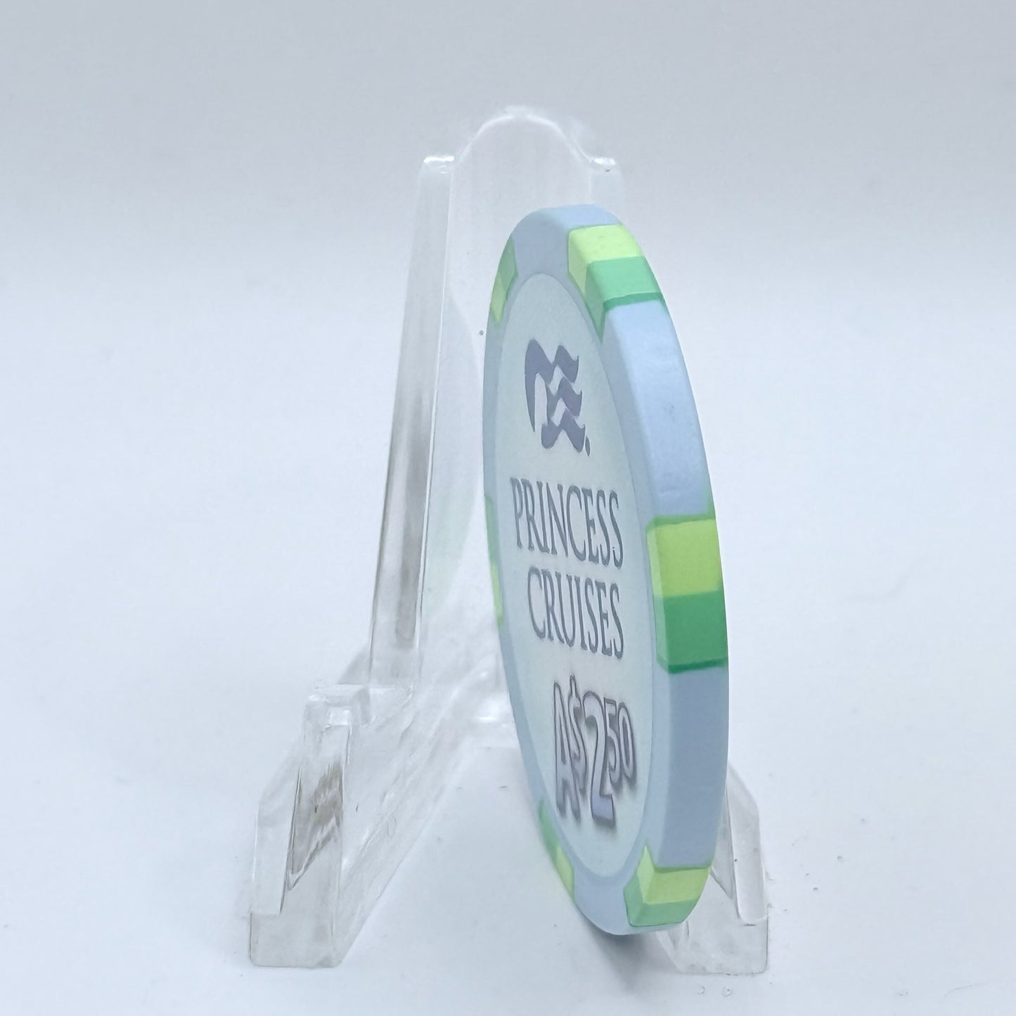 Princess Cruises (Generic) Princess Cruises Wet Chips 2012 'Dawn Princess' A$2.50 Casino Chip