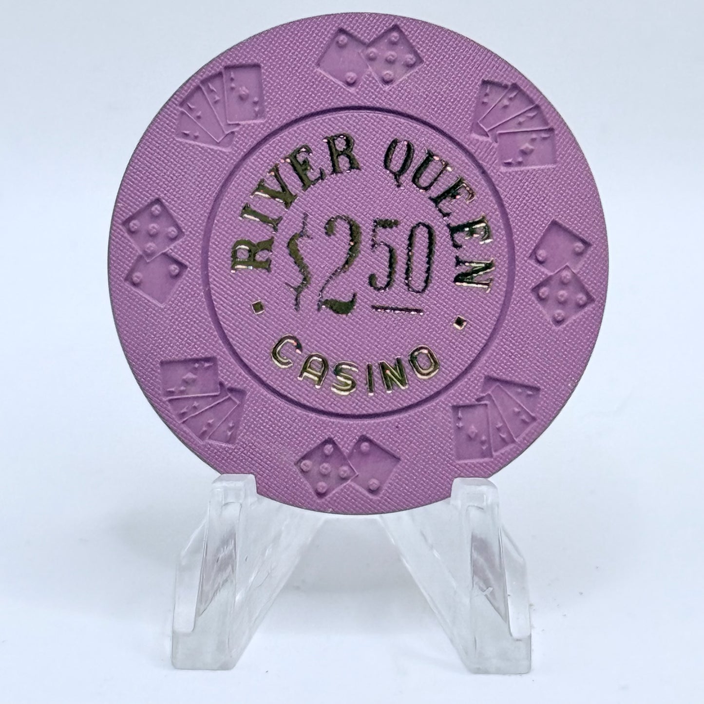 River Queen Las Vegas Nevada 1990s 'Borland' $2.50 Imitation Chip V1421