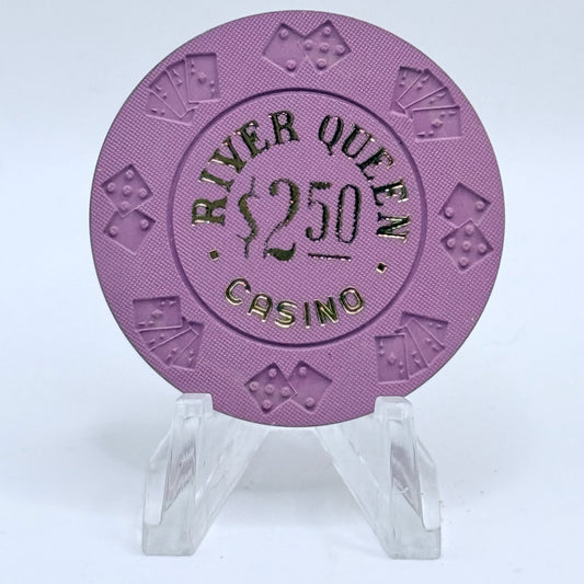 River Queen Las Vegas Nevada 1990s 'Borland' $2.50 Imitation Chip V1421