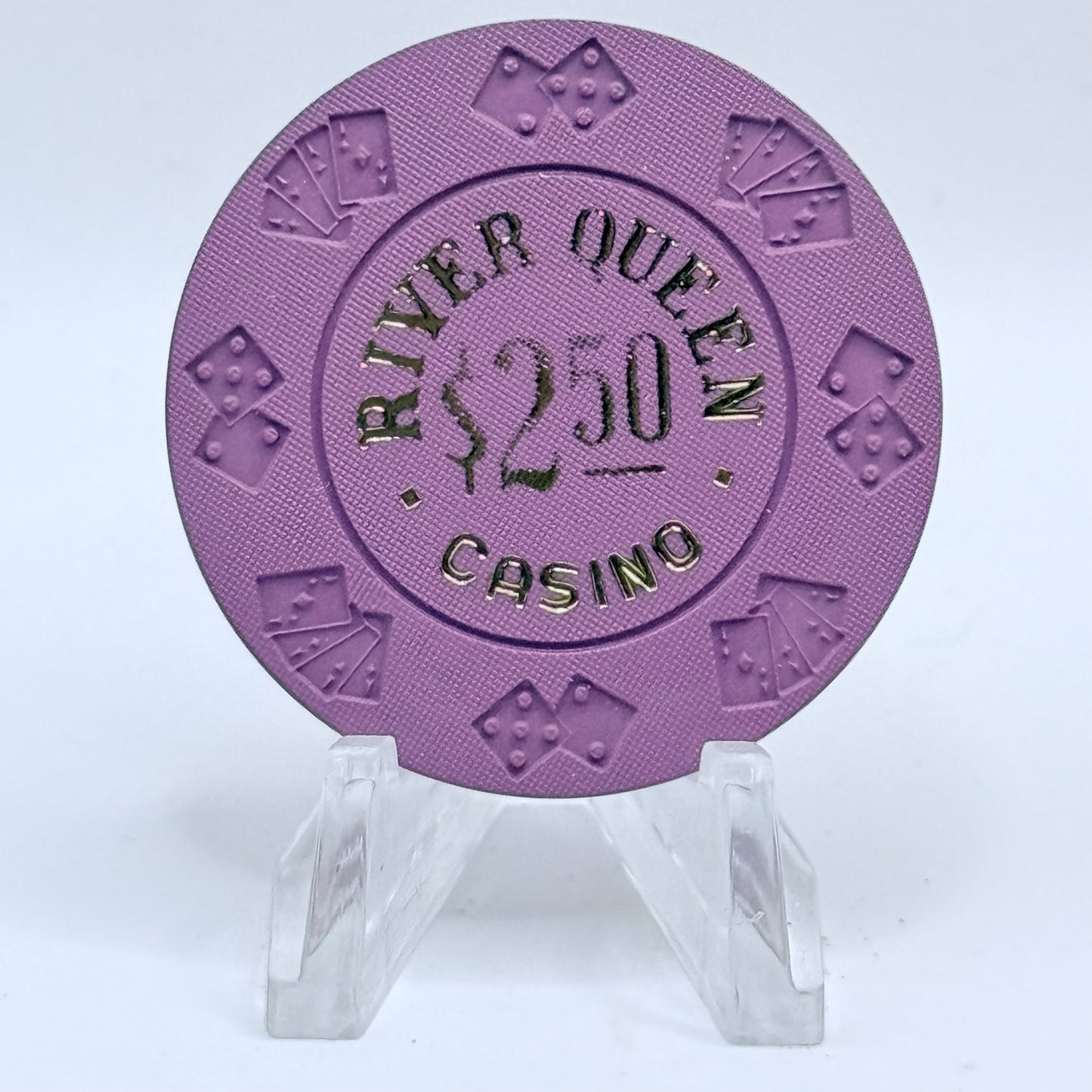 River Queen Las Vegas Nevada 1990s 'Borland' $2.50 Imitation Chip V1421
