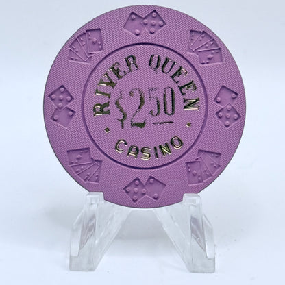 River Queen Las Vegas Nevada 1990s 'Borland' $2.50 Imitation Chip V1421