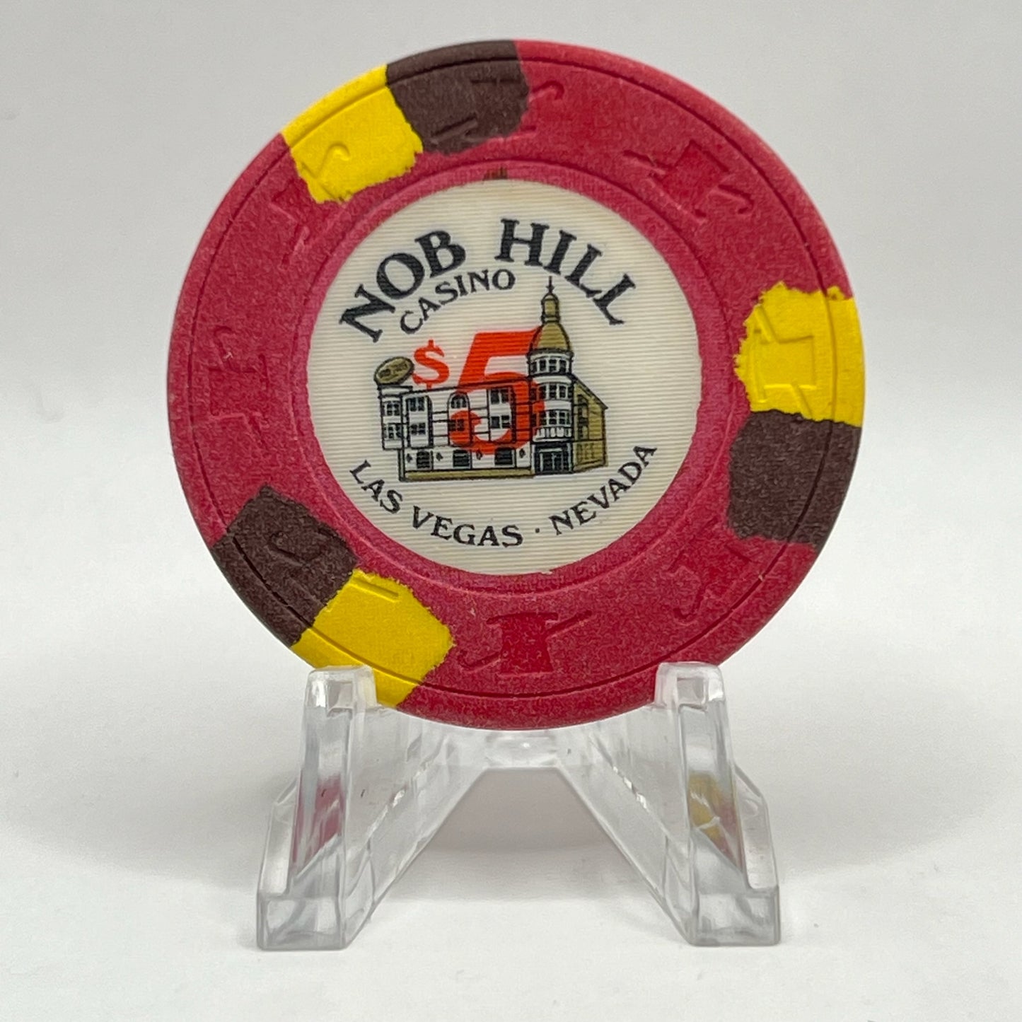 Nob Hill Las Vegas NV 1979 $5 Chip N1967