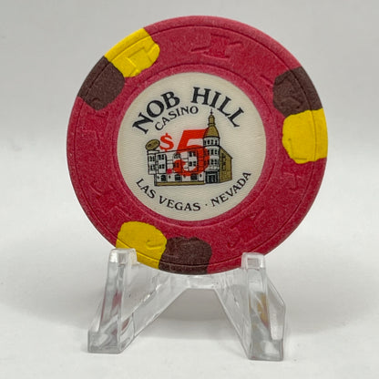 Nob Hill Las Vegas NV 1979 $5 Chip N1967