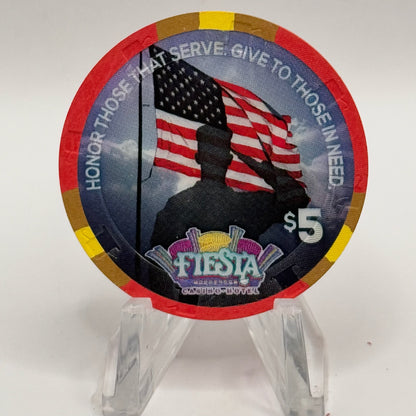 Fiesta Henderson Nevada 2016 Month Of Honor LE $5 Casino Chip