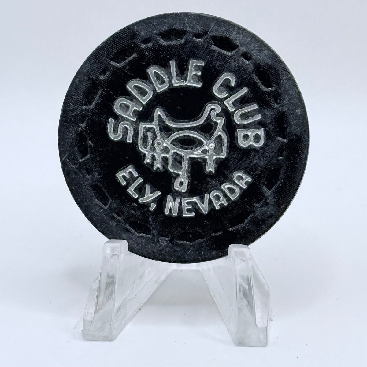 Saddle Club Ely Nevada 1975 $5 Casino Chip E2414