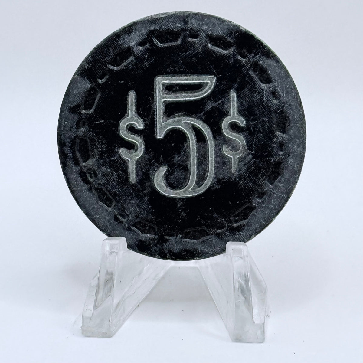 Saddle Club Ely Nevada 1975 $5 Casino Chip E2414