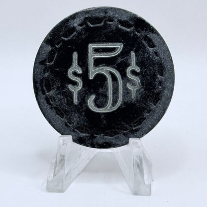 Saddle Club Ely Nevada 1975 $5 Casino Chip E2414