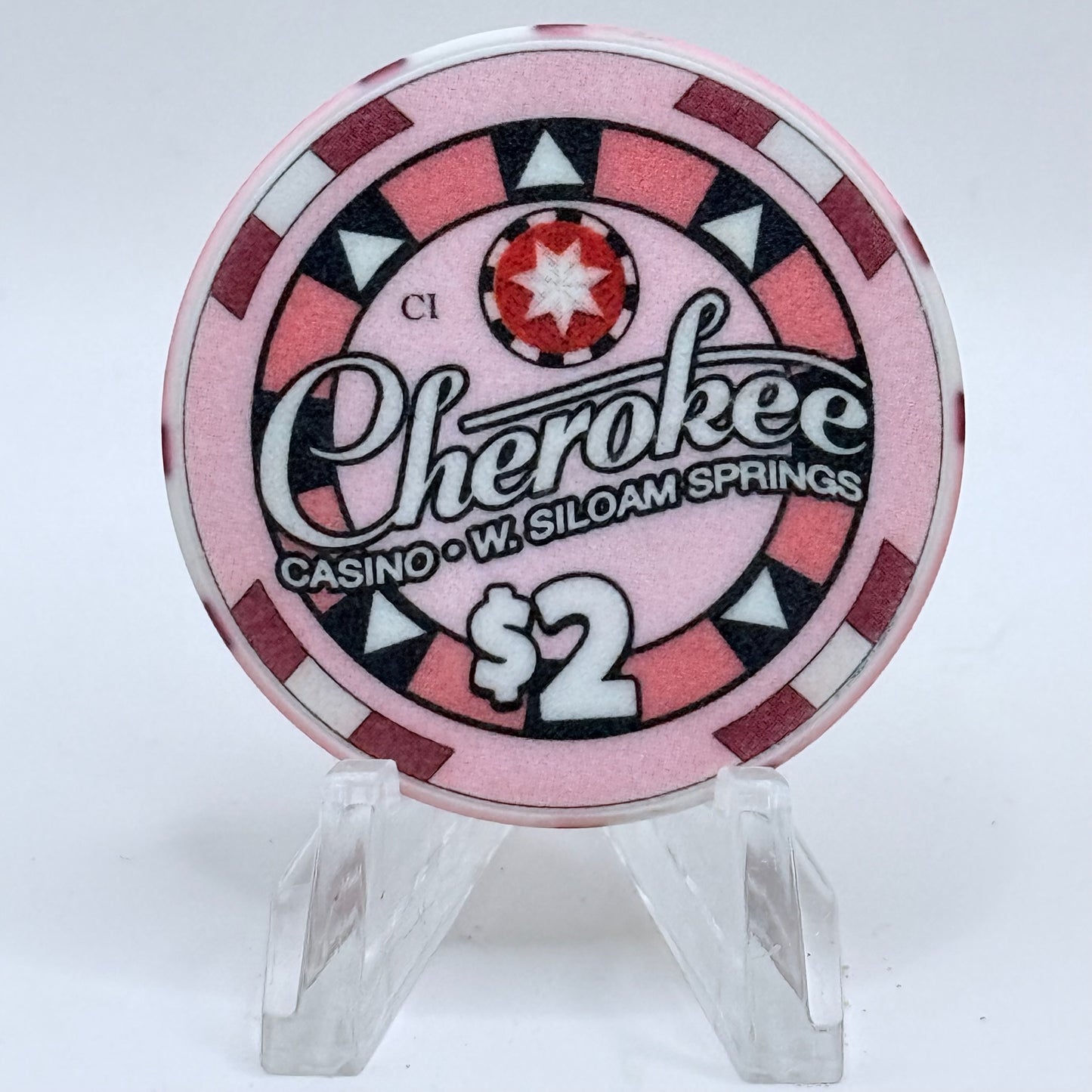 Cherokee - West Siloam Springs $2 Casino Chip